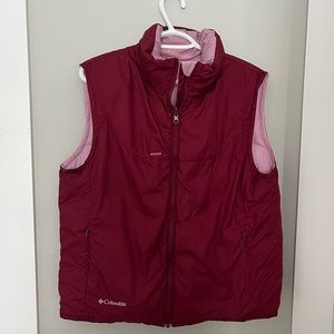 Columbia reversible puffer vest